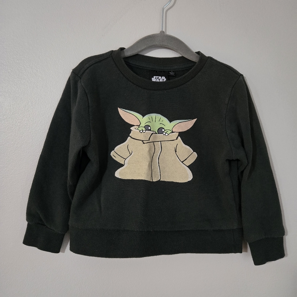 Disney Star Wars The Mandalorian Grogu Toddler Sweater,  2T
